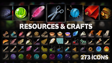 Resources and Craft - Icons